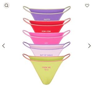 Skims Valentine Collection underwear set